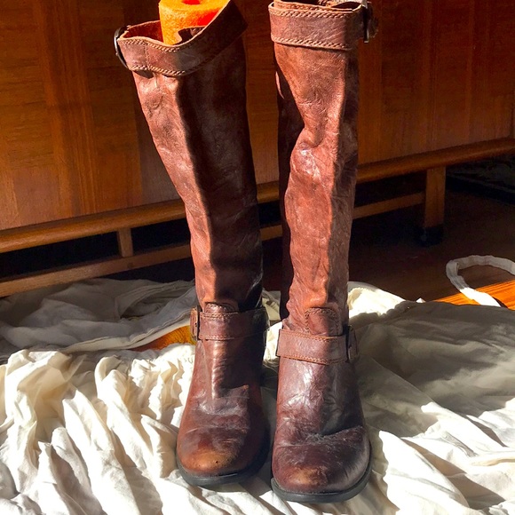 Handmade Italian leather women’s boots - Picture 1 of 5